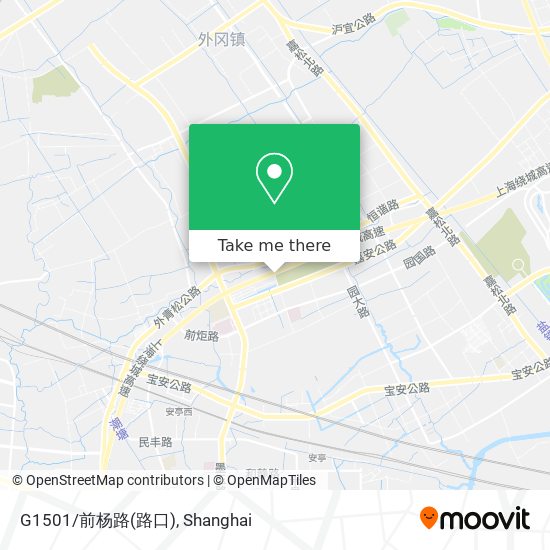 G1501/前杨路(路口) map