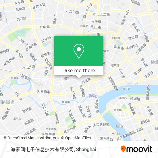 上海豪闻电子信息技术有限公司 map