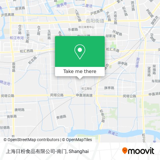 上海日粉食品有限公司-南门 map