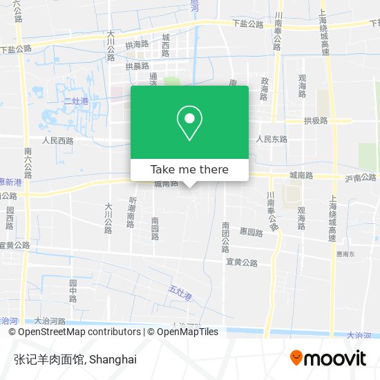 张记羊肉面馆 map