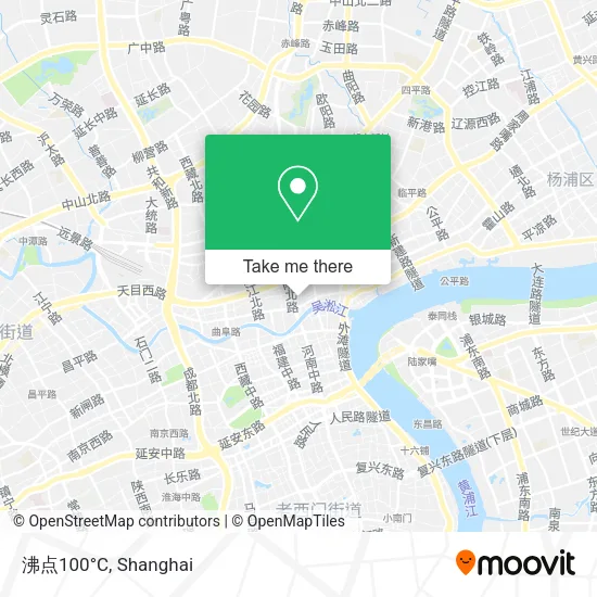 沸点100°C map