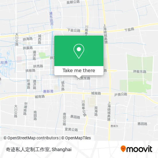 奇迹私人定制工作室 map