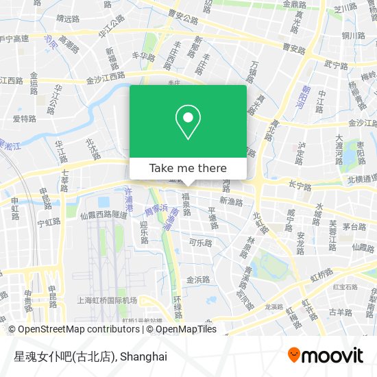 星魂女仆吧(古北店) map