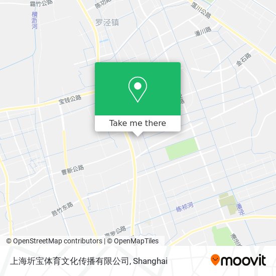 上海圻宝体育文化传播有限公司 map