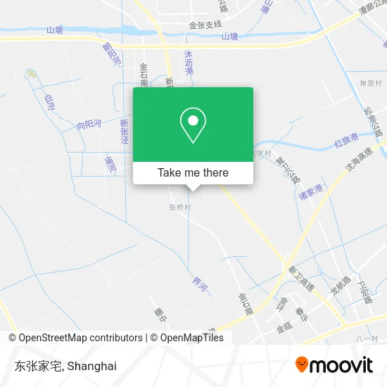 东张家宅 map