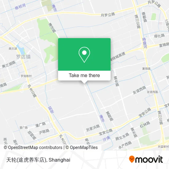 天轮(途虎养车店) map