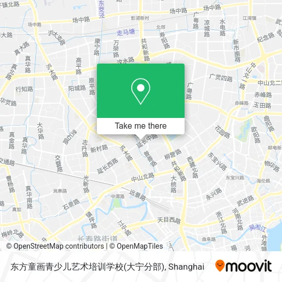 东方童画青少儿艺术培训学校(大宁分部) map