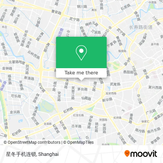 星冬手机连锁 map