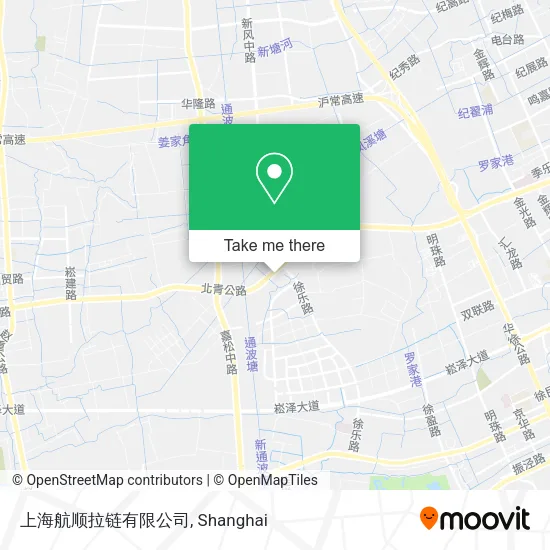上海航顺拉链有限公司 map