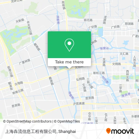 上海犇流信息工程有限公司 map