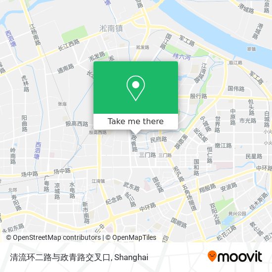 清流环二路与政青路交叉口 map