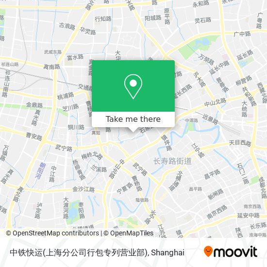 中铁快运(上海分公司行包专列营业部) map