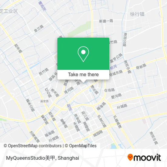 MyQueensStudio美甲 map