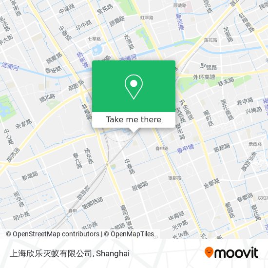 上海欣乐灭蚁有限公司 map