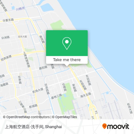 上海航空酒店-洗手间 map