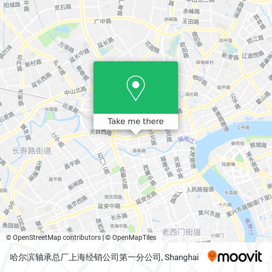 哈尔滨轴承总厂上海经销公司第一分公司 map