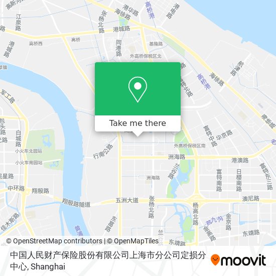 中国人民财产保险股份有限公司上海市分公司定损分中心 map