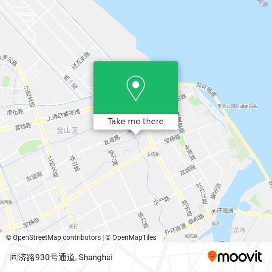 同济路930号通道 map