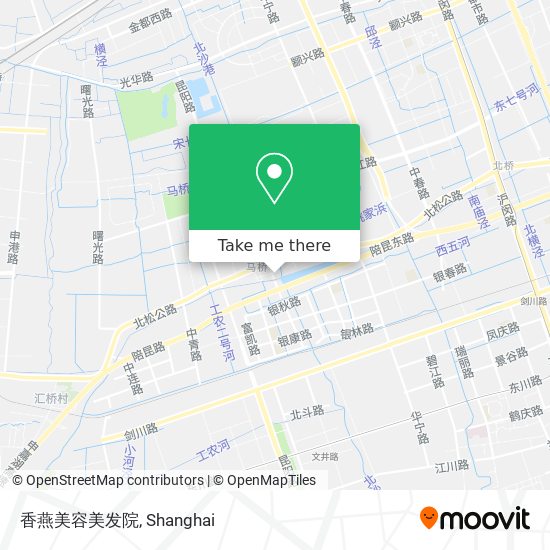 香燕美容美发院 map