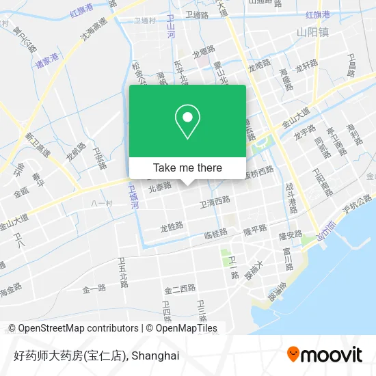 好药师大药房(宝仁店) map