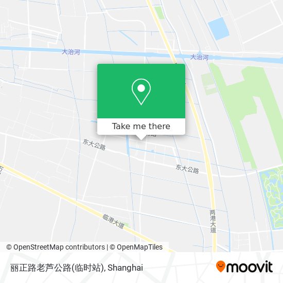 丽正路老芦公路(临时站) map