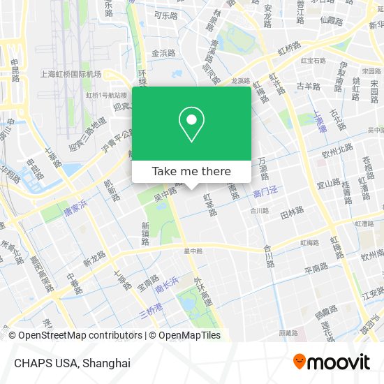 CHAPS USA map