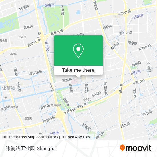 张衡路工业园 map