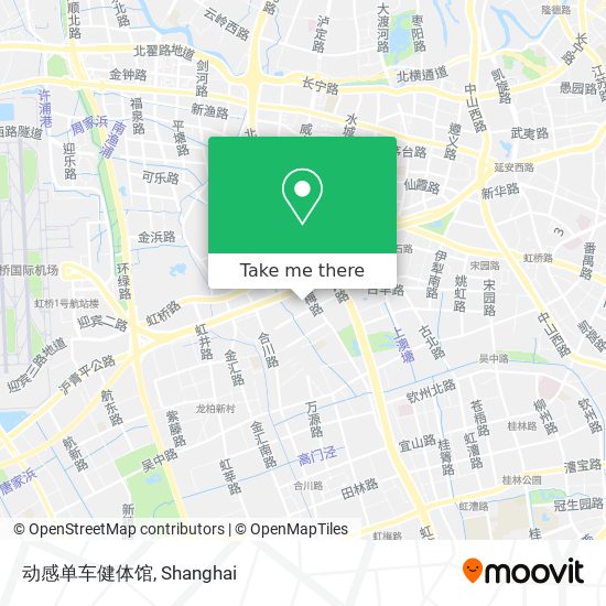 动感单车健体馆 map