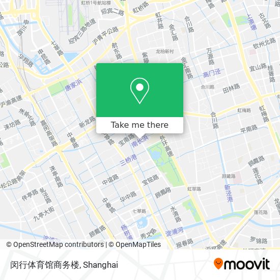 闵行体育馆商务楼 map