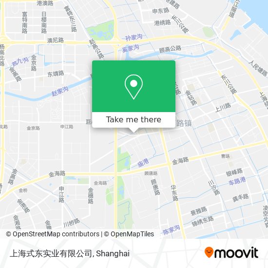 上海式东实业有限公司 map