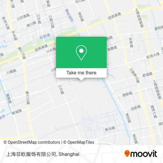 上海菲欧服饰有限公司 map