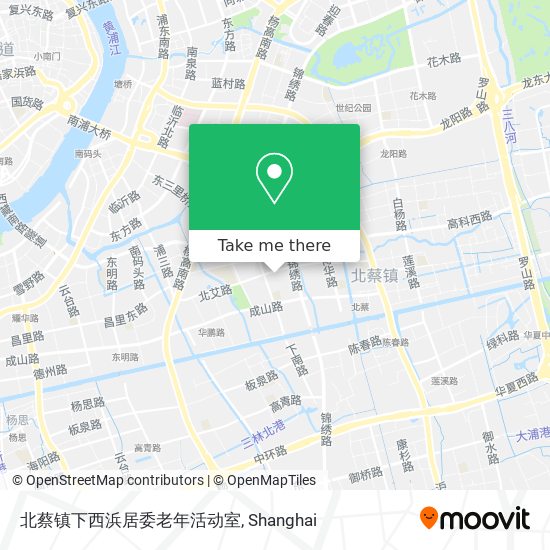 北蔡镇下西浜居委老年活动室 map