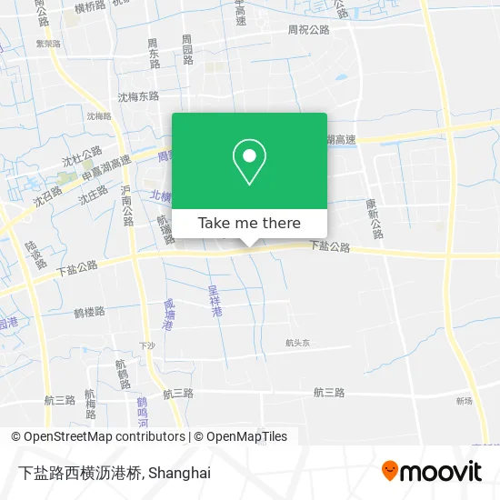 下盐路西横沥港桥 map