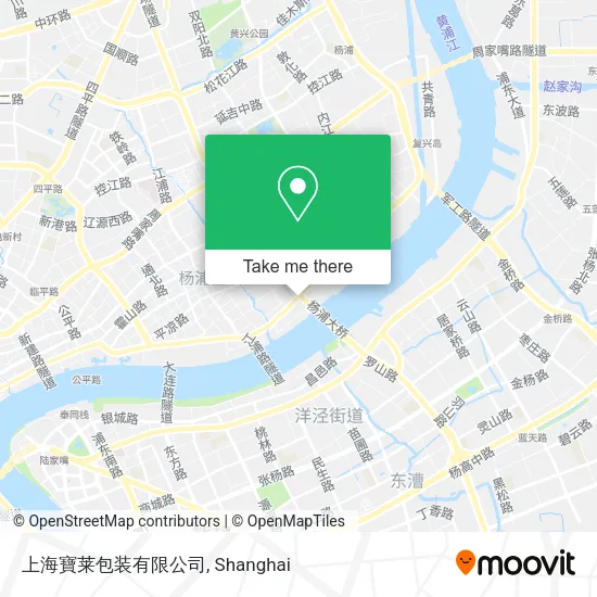 上海寶莱包装有限公司 map