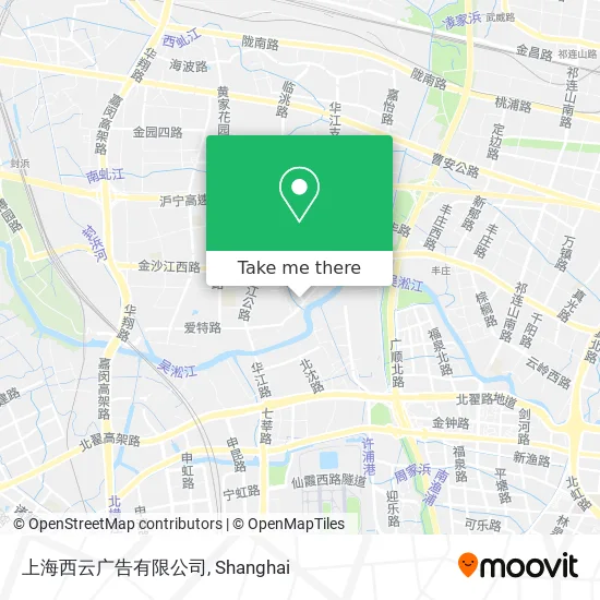 上海西云广告有限公司 map
