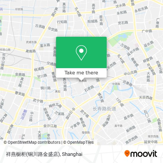 祥燕橱柜(铜川路金盛店) map