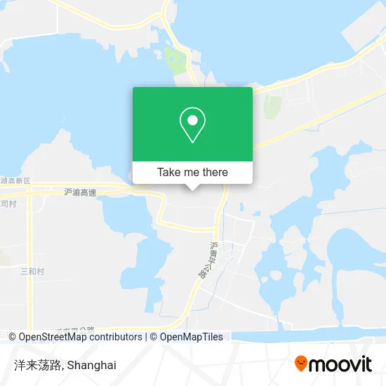 洋来荡路 map