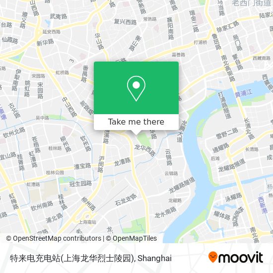 特来电充电站(上海龙华烈士陵园) map