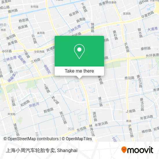 上海小周汽车轮胎专卖 map