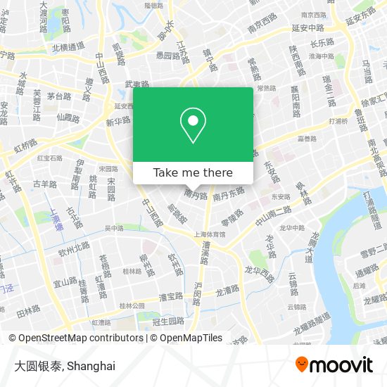 大圆银泰 map