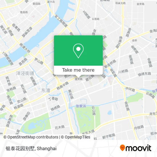 银泰花园别墅 map