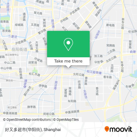 好又多超市(华阳街) map