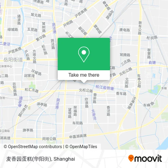 麦香园蛋糕(华阳街) map