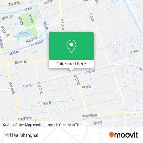 六灶镇 map