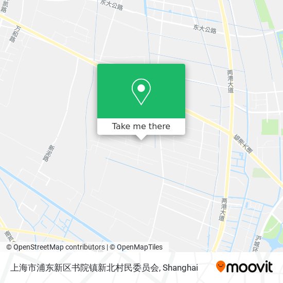 上海市浦东新区书院镇新北村民委员会 map