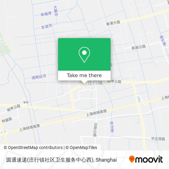 圆通速递(庄行镇社区卫生服务中心西) map
