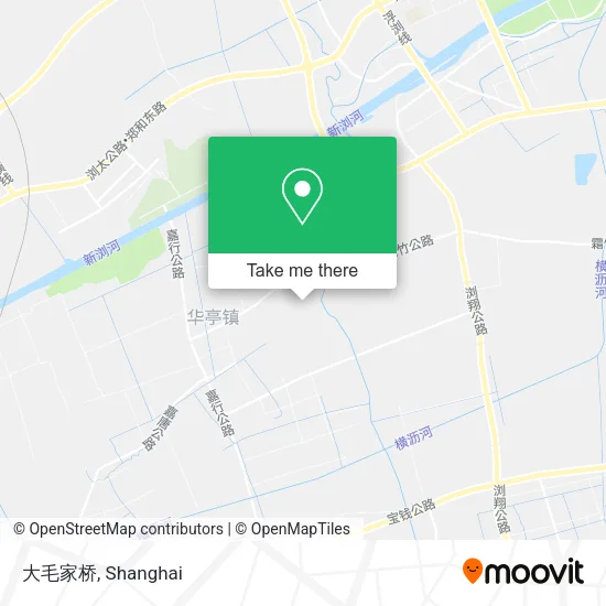 大毛家桥 map