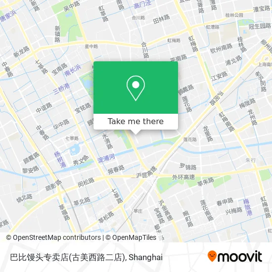 巴比馒头专卖店(古美西路二店) map
