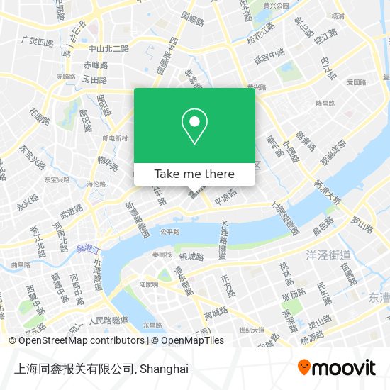 上海同鑫报关有限公司 map