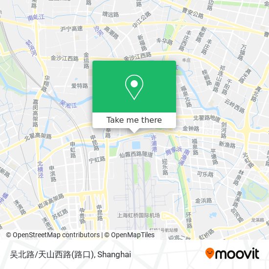 吴北路/天山西路(路口) map